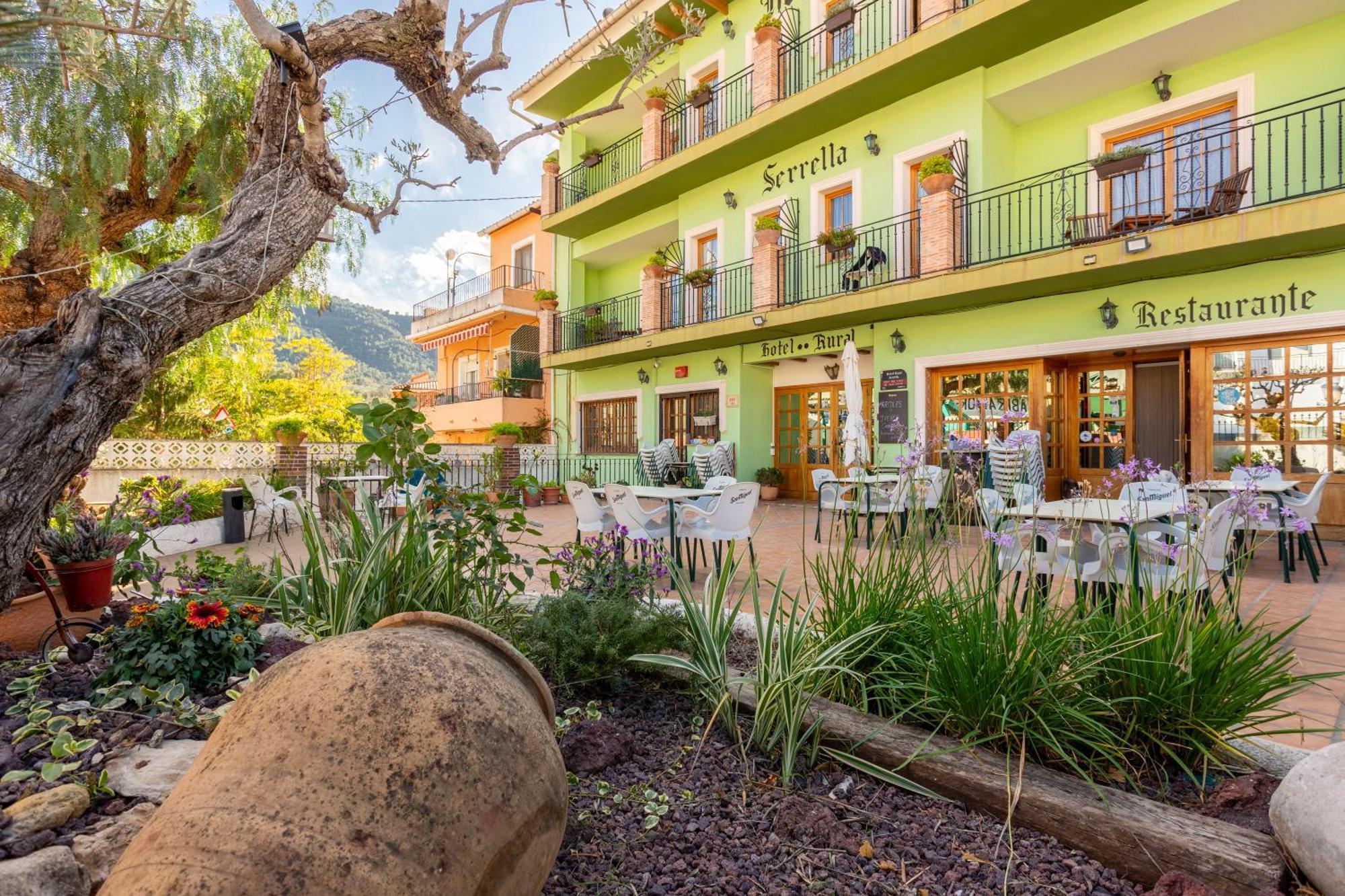 Hotel Rural Serrella Castell De Castells Exterior foto