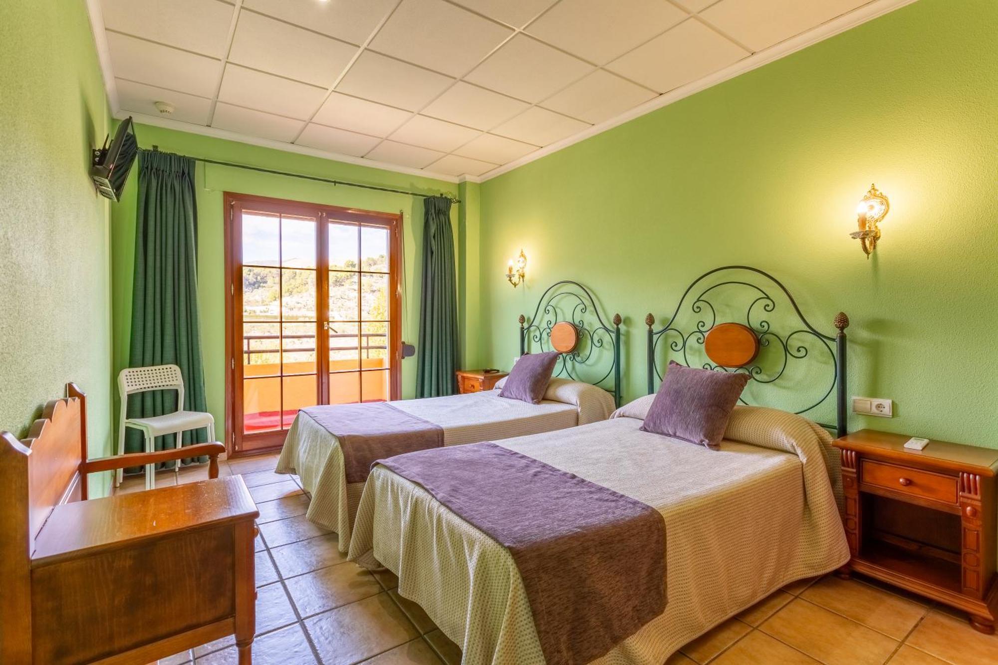 Hotel Rural Serrella Castell De Castells Exterior foto